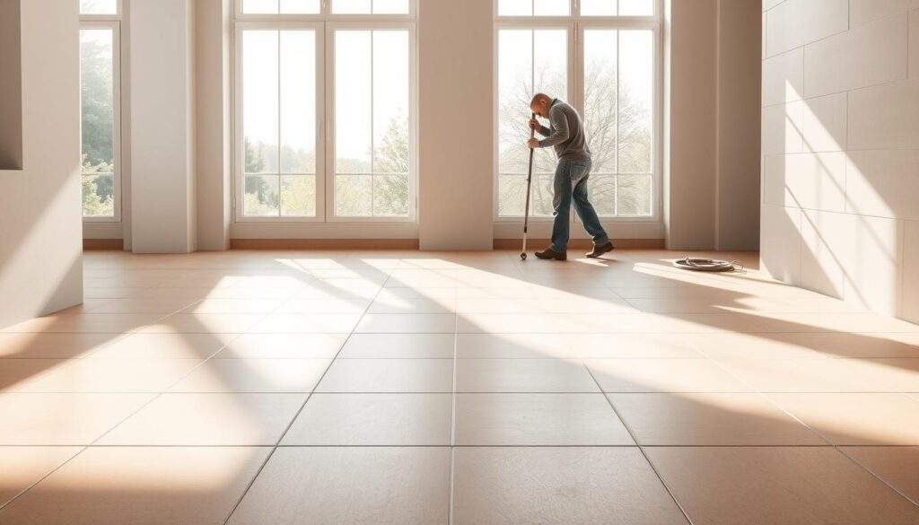 Jak układać płytki 30×60 na podłodze – moduł fug, klej S1 i kalibracja