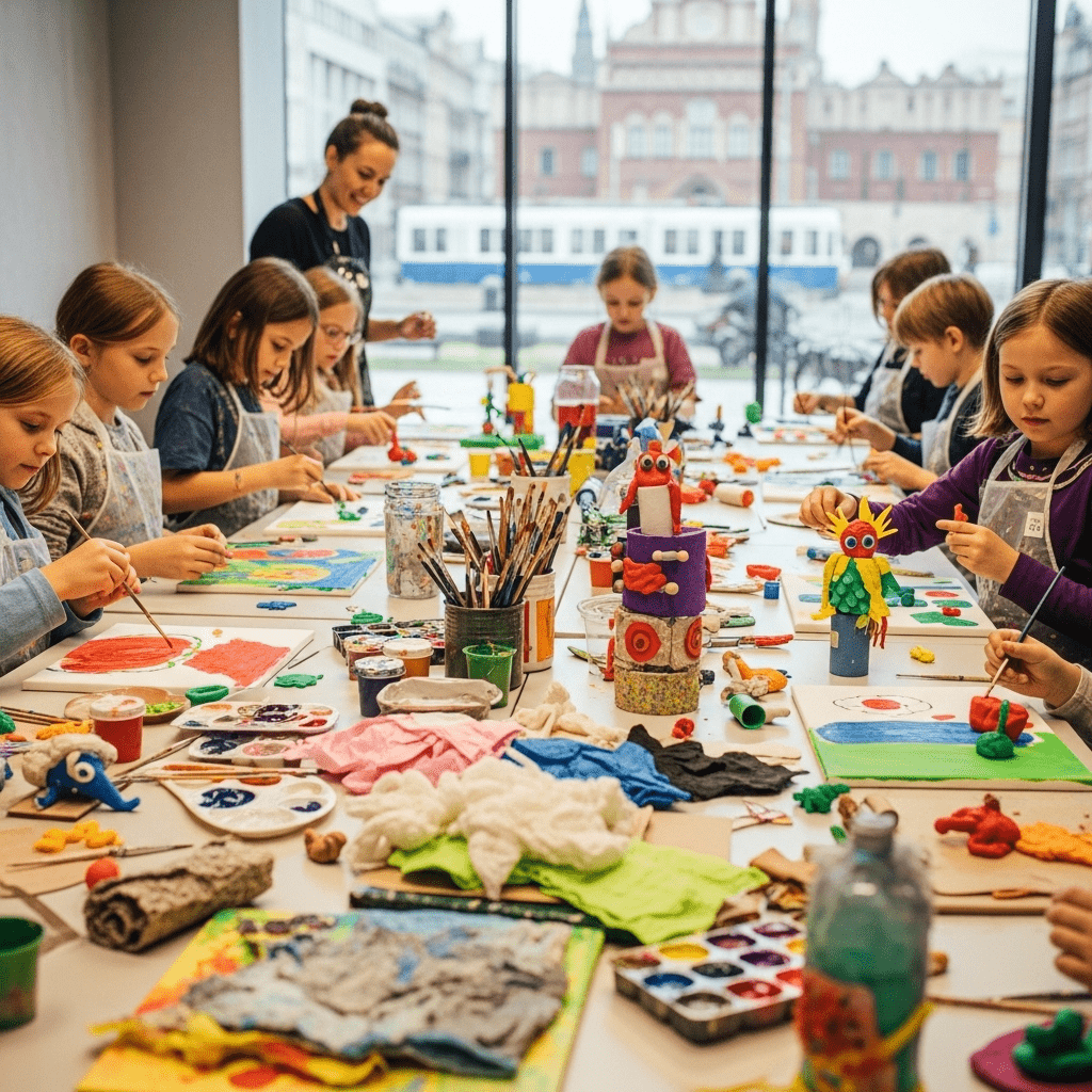 Kreatywne warsztaty dla dzieci w Warszawie