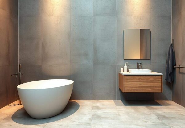 Beton w łazienkach – surowy styl z charakterem i elegancją