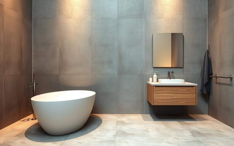 Beton w łazienkach – surowy styl z charakterem i elegancją