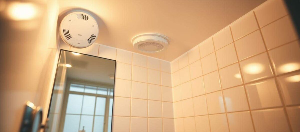 Gdzie zamontować czujnik czadu w małej łazience – zasady bezpieczeństwa