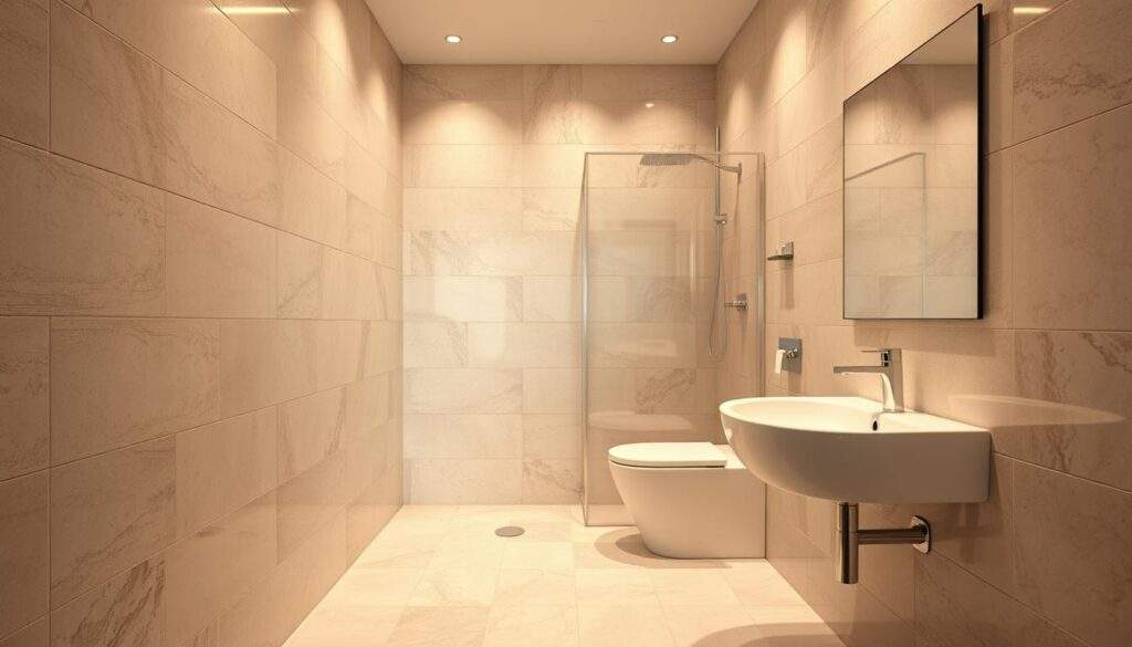 Ile kosztuje położenie płytek w małej łazience w 2025 roku?