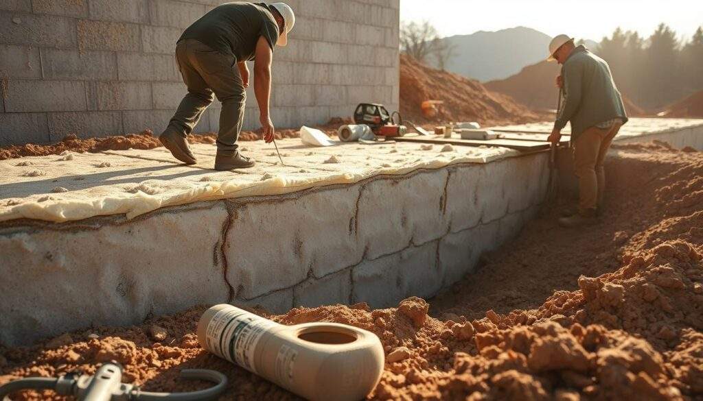 jak ocieplić fundament