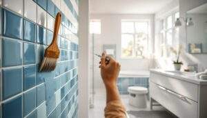 Jak pomalować płytki w łazience – tani sposób na metamorfozę