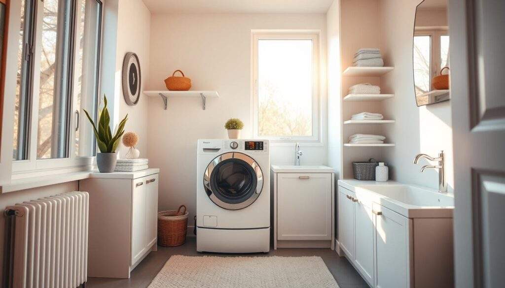 Jak zorganizować małą, ale funkcjonalną pralnię w łazience lub osobnym pomieszczeniu?