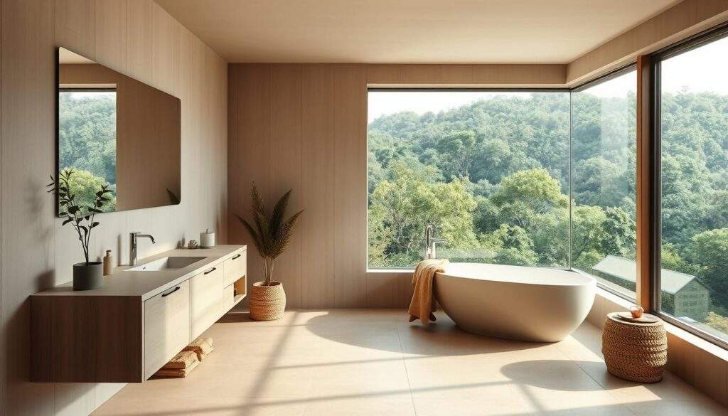 Jak urządzić łazienkę w stylu japandi – krok po kroku