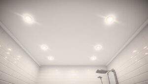 sufit podwieszany w łazience