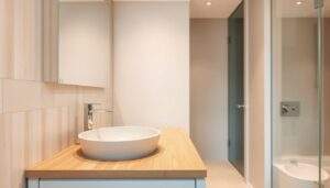 wysokość blatu w łazience