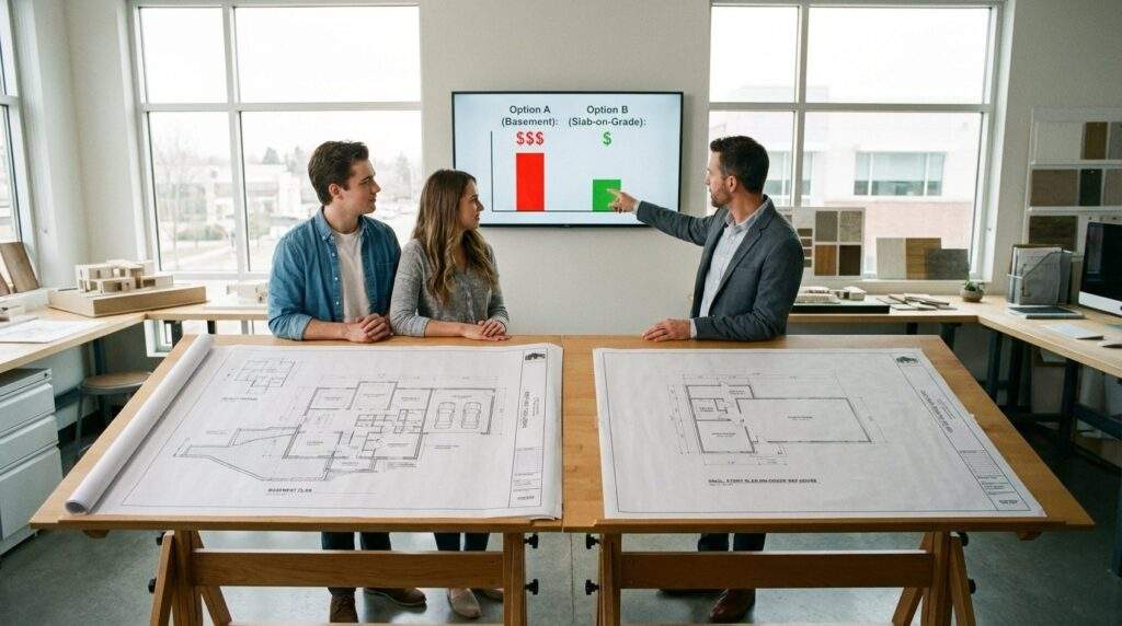 Czy rezygnacja z piwnicy/garażu obniży koszt budowy SSZ?