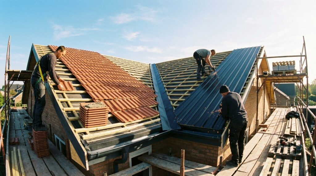 Ile kosztuje robocizna za dachówkę vs blachodachówkę?