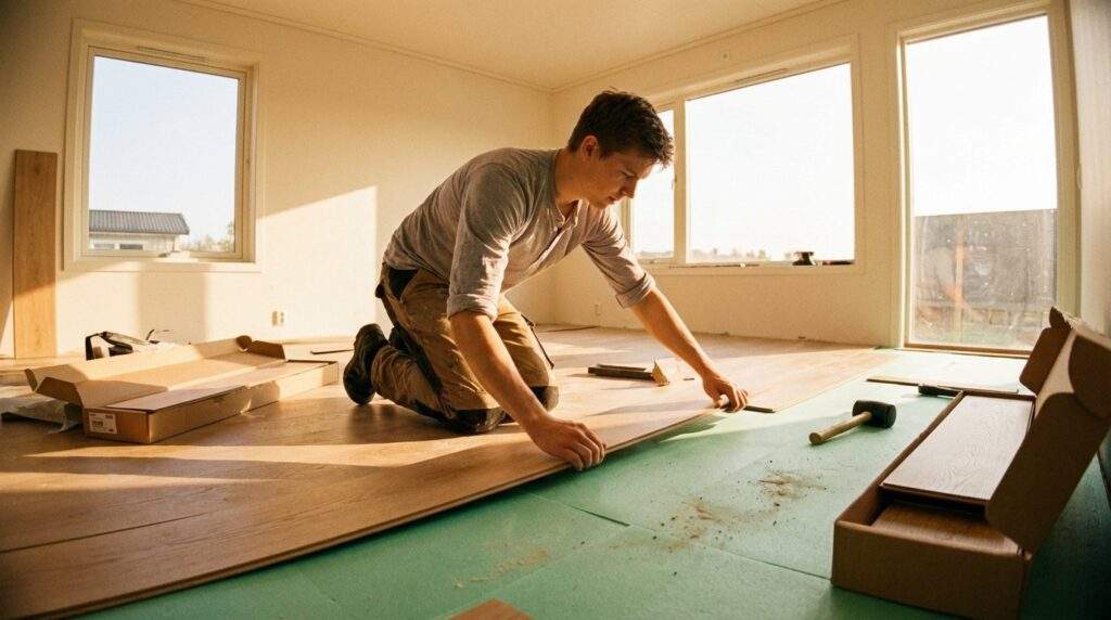 Montaż paneli podłogowych krok po kroku: instrukcja dla początkujących