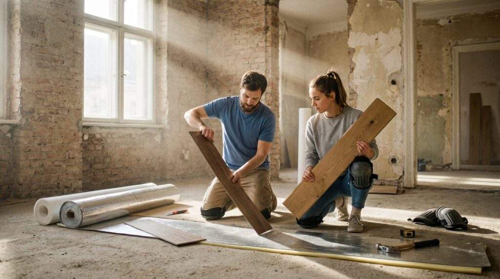 Panele winylowe czy laminowane: zalety i wady obu rozwiązań