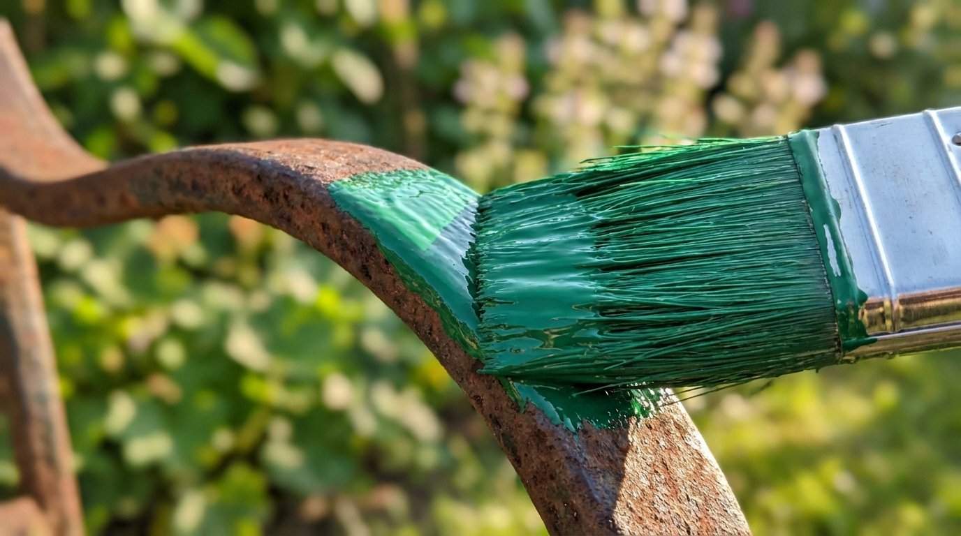 Czym pomalować meble ogrodowe metalowe?