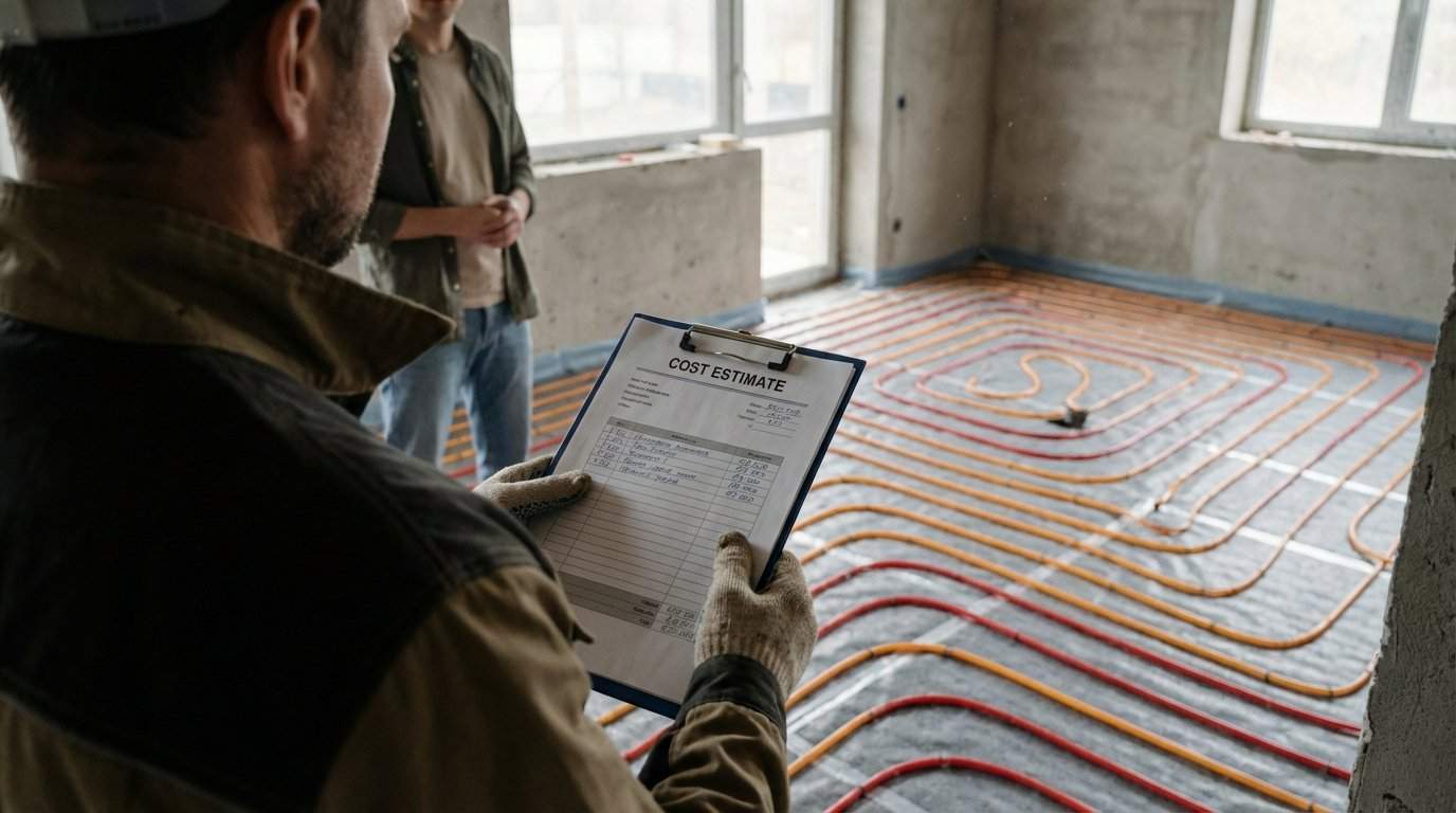 Ile kosztuje wylewka anhydrytowa na ogrzewanie podłogowe w 2026 roku?