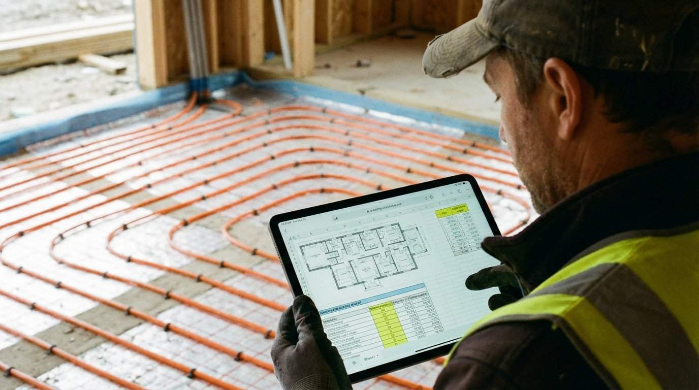 Ile kosztuje całościowa instalacja ogrzewania podłogowego w domu 100 m2?