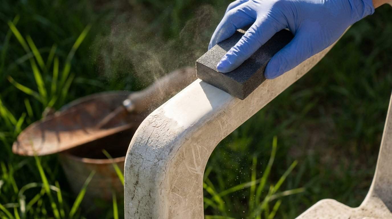 Jak odnowić stare plastikowe meble ogrodowe?
