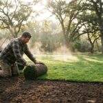 Kiedy najlepiej układać trawę z rolki w ogrodzie?