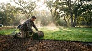 Kiedy najlepiej układać trawę z rolki w ogrodzie?