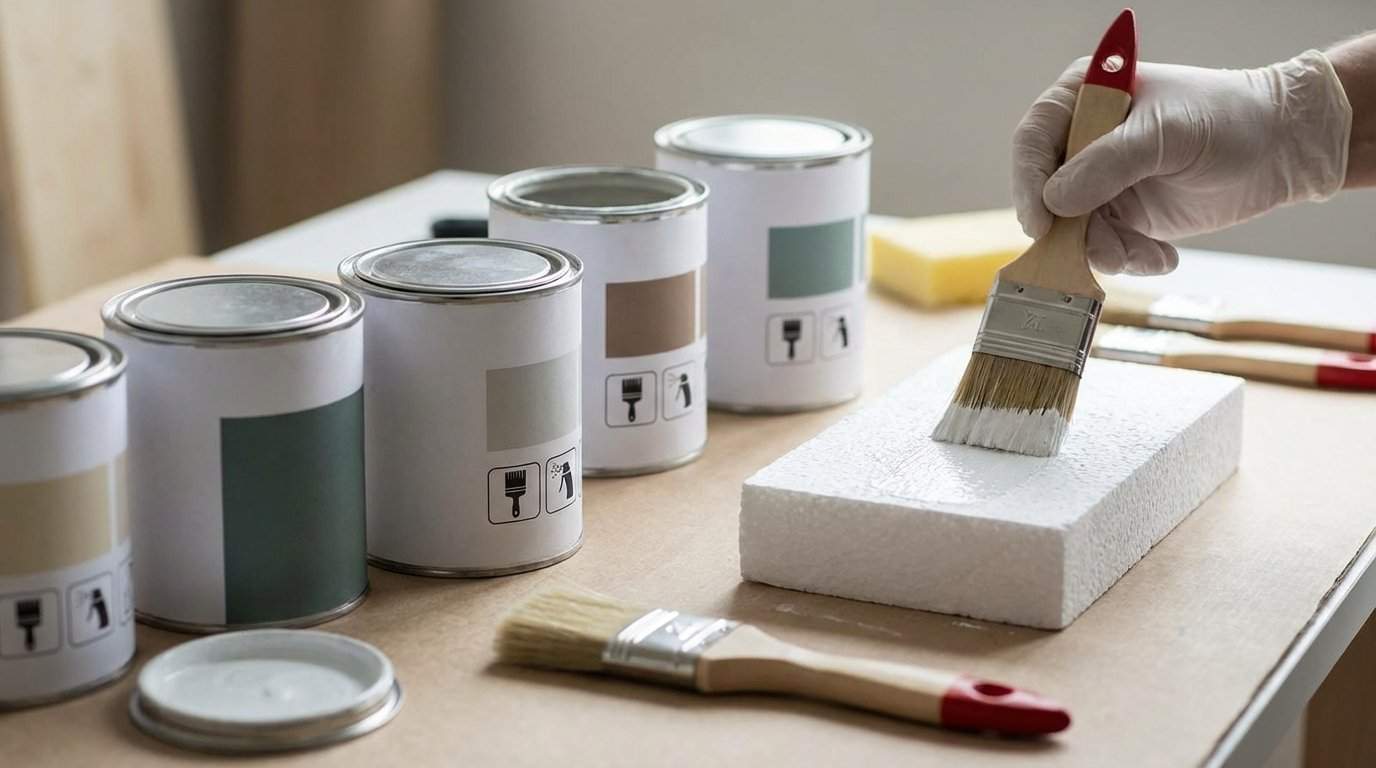 Czym pomalować styropian? Sprawdzone produkty