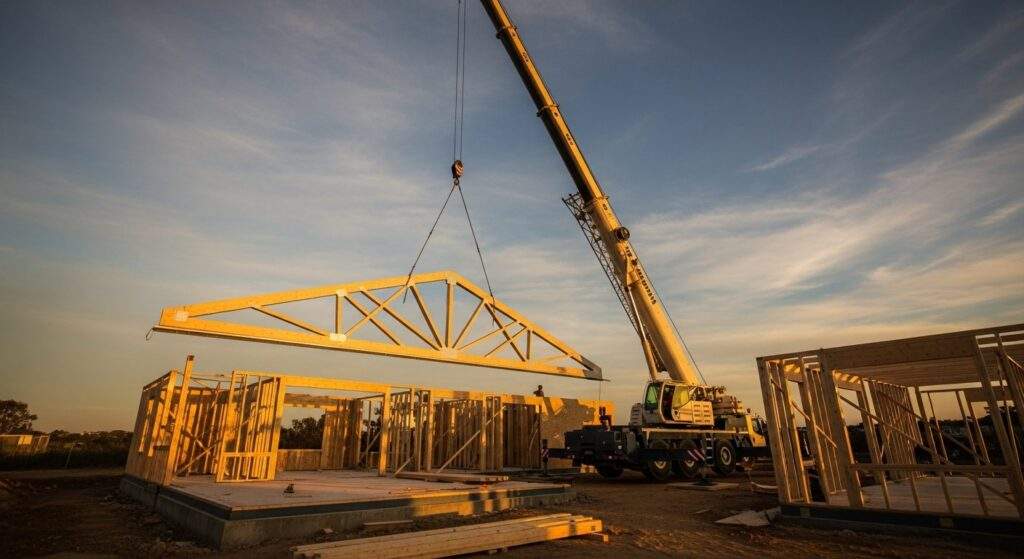 Co to jest więźba prefabrykowana (wiązary)? Szybki sposób na konstrukcję dachu