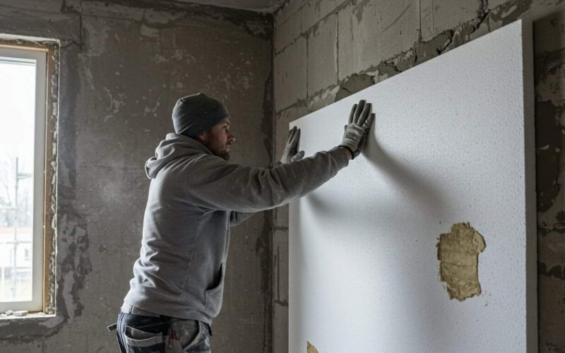 Jak kłaść styropian na ścianę? Instrukcja krok po kroku