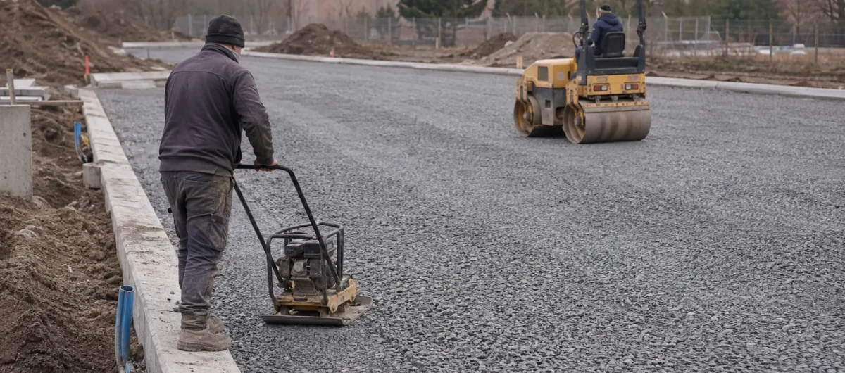 Zagęszczarka płytowa czy walec? Jak dobrać sprzęt do rodzaju podłoża?